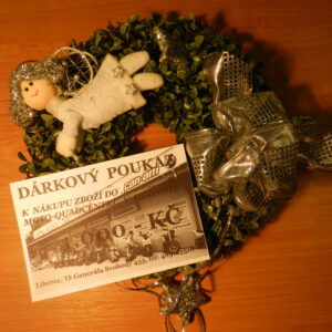 Dárkový poukaz na zboží dle vlastního výběru 1.000,- Kč