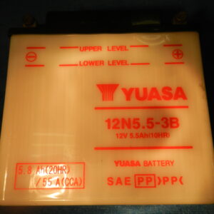 akumulátor YUASA 12N5,5-3B  12V5,5Ah