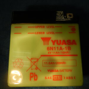 akumulátor YUASA 6N11A-1B  6V11Ah