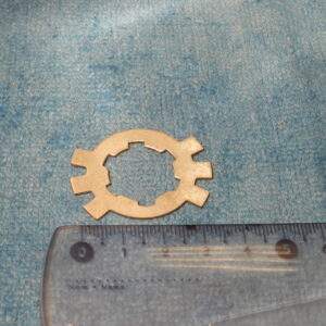 zajišťovací podložka řetězového kolečka Pionýr