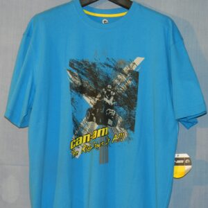 modré triko CAN AM TRACK