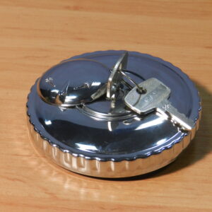 uzamykatelné víčko benzínové nádrže Jawa-chrom