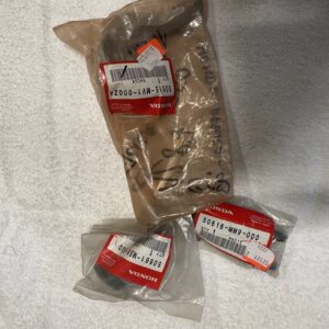 stupačka+guma+díl Honda XRV750L Africa Twin 75050616-MM9-000, 50661-MS8-000, 50615-MV1-00ZA